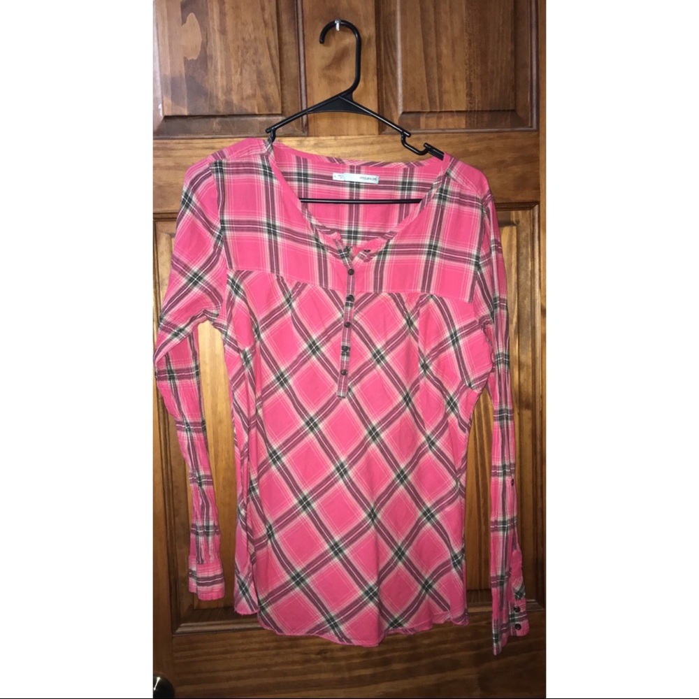 Maurice’s pink flannel